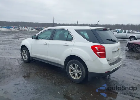 2017 Chevrolet Equinox Ls z USA, uszkodzony, nr VIN 2GNALBEK6H1578449
